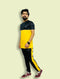 Black-Yellow Nik Track Suit Summer Dr-Fit