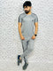 Adi 03 Strips Grey Summer Track Suit